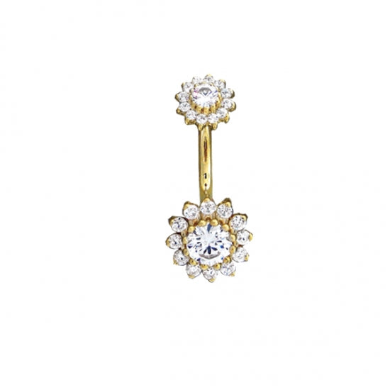 BVLA The Rose Navel Gelbgold Crystal